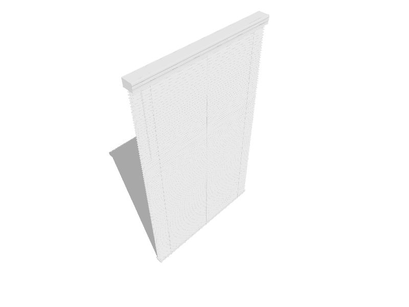 allen + roth Trim at Home 2in Slat Width 39in x 64in Cordless White