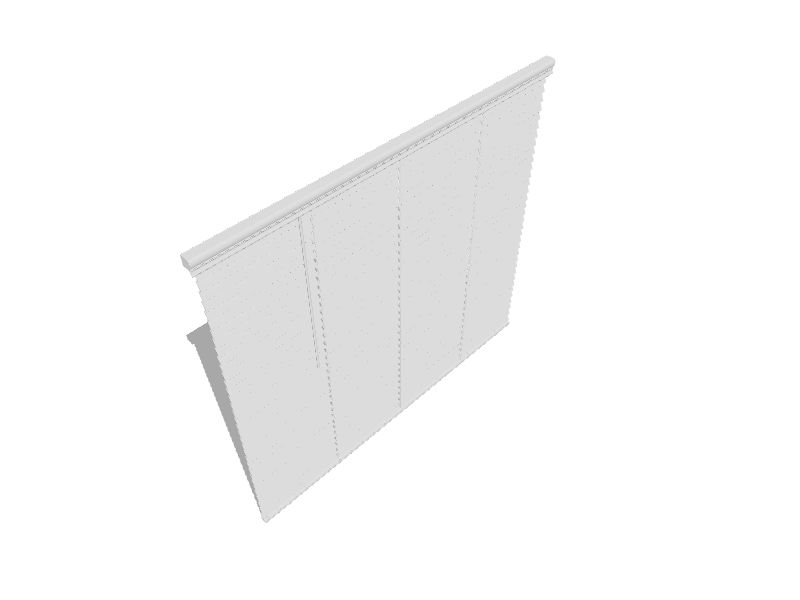 allen + roth Trim at Home 2in Slat Width 71in x 64in Cordless White