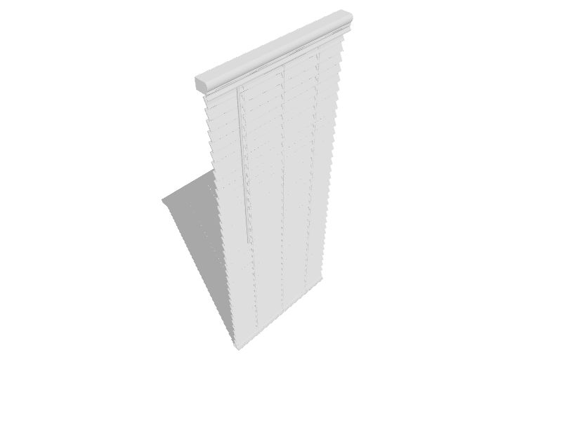 Achim GII Madera Falsa Indoor Cordless Grey Vinyl Room Darkening Window Faux Woo