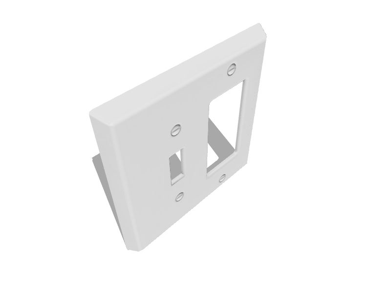 Best Buy: PowerBridge In-Wall Power and Cable Management White 2-PBCK