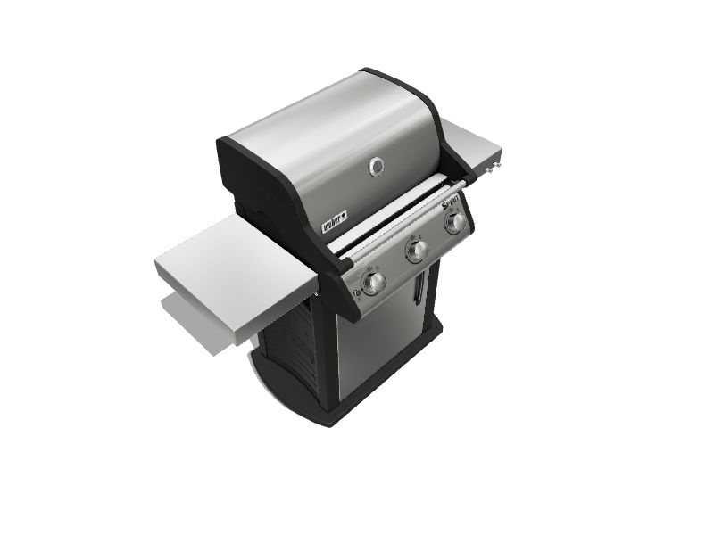  Weber Spirit S-315 NG Gas Grill, Stainless Steel : Patio, Lawn  & Garden