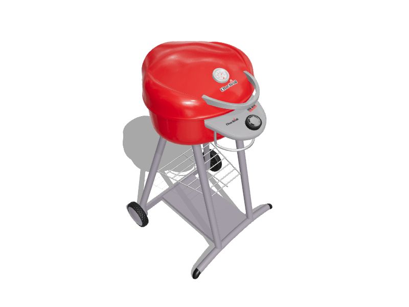 Char Broil 1750 Watt Red Infrared Electric Grill in the Electric