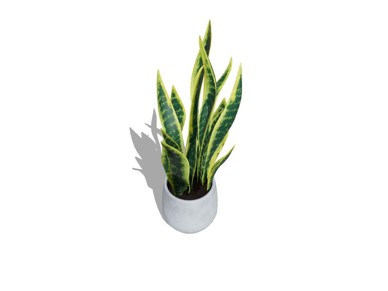 Artificial Air Plant 10in Set of Three - N/A - Green