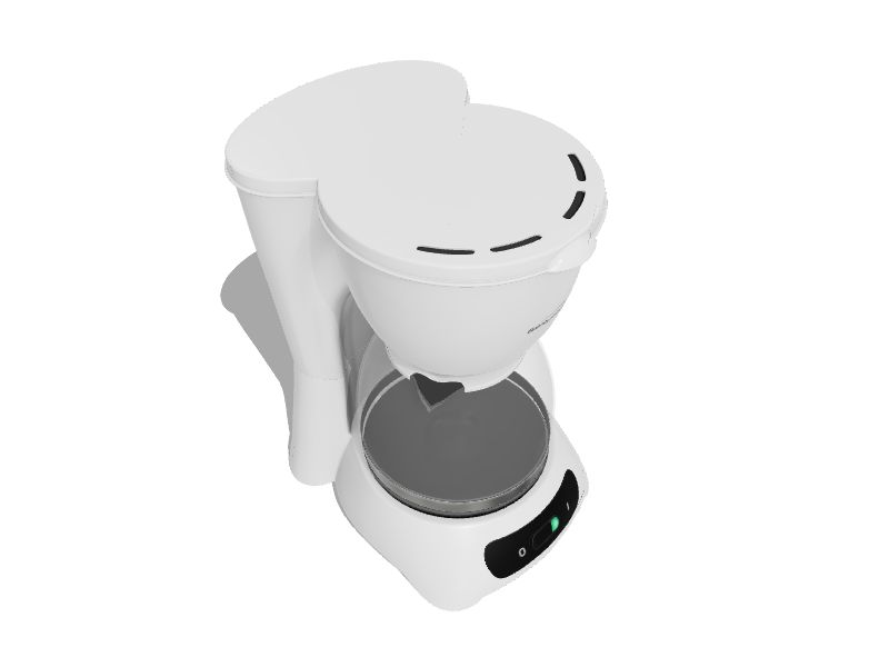 Brentwood 4 Cup Coffee Maker in White