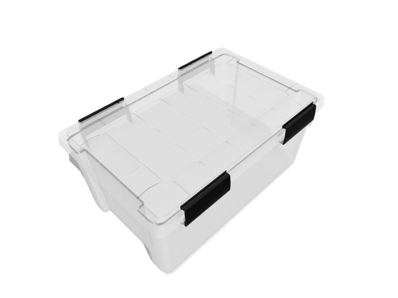 IRIS 4-Pack Heavy Duty Plastic Storage Box Large 19-Gallons (78