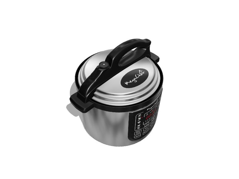 MegaChef 12-Quart Programmable Electric Pressure Cooker in the Electric  Pressure Cookers department at