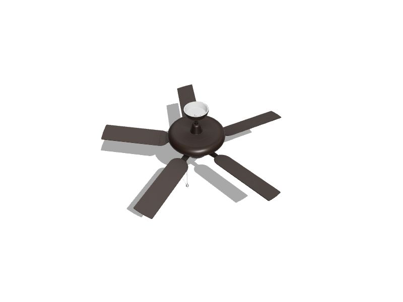 TroposAir ProSeries Deluxe Outdoor 52in Oil Rubbed Bronze Indoor