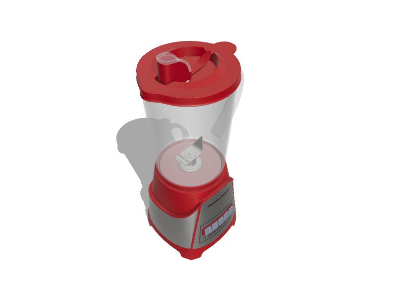 Hamilton Beach Ensemble 40 oz Multi-function Blender - Red/Silver