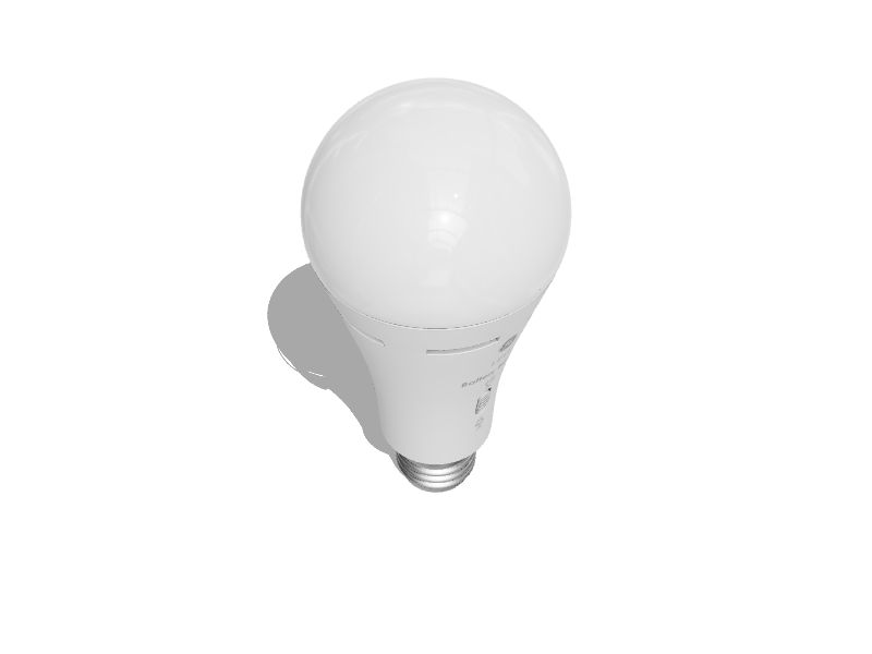 LED Emergency Light Bulb for Power Outages with Remote and Internal  Rechargeable Battery - 150 Lumens