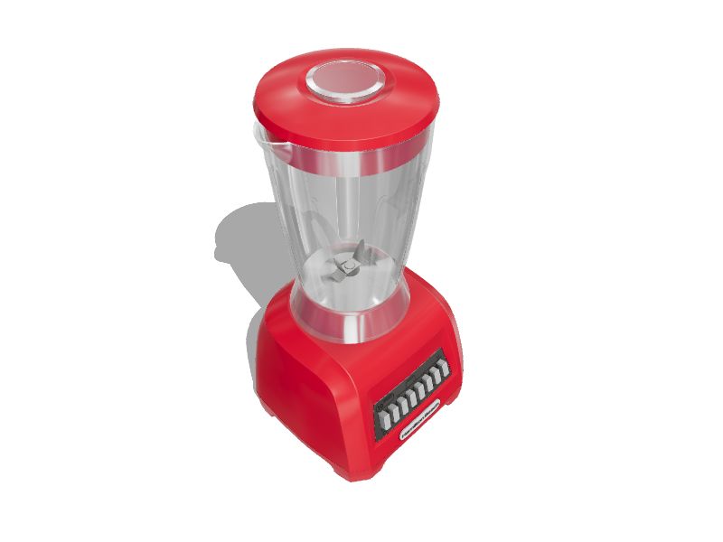 Koblenz Kitchen Magic 50.72-oz Red 400-Watt Pulse Control Blender