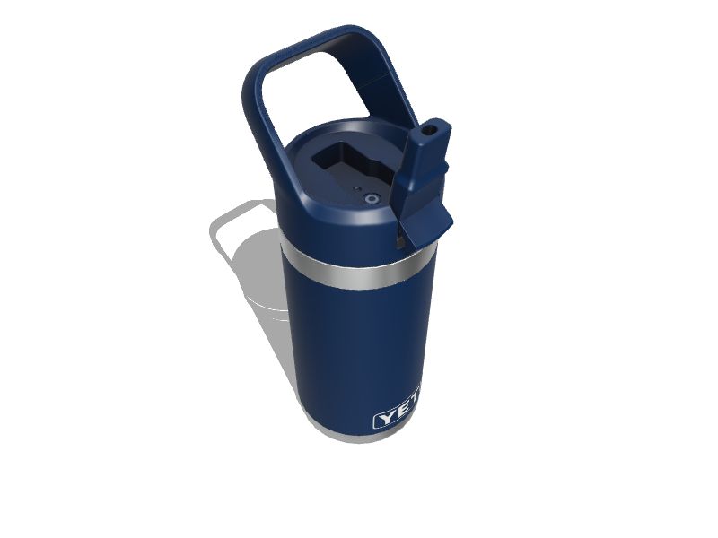 Yeti Rambler Jr Kids Bottle, Navy, 12 Ounce