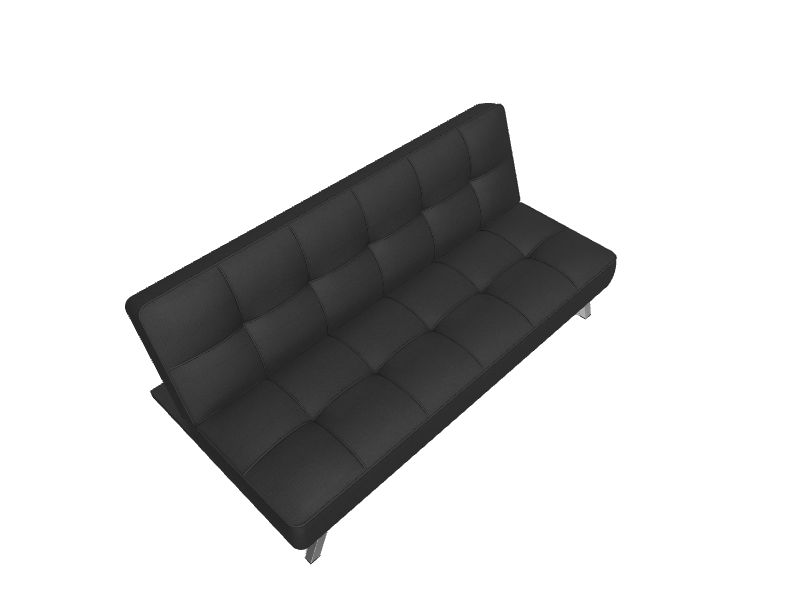 Sofa bed - CLICK CLACK - VAMA Divani - contemporary / multi-color / fabric
