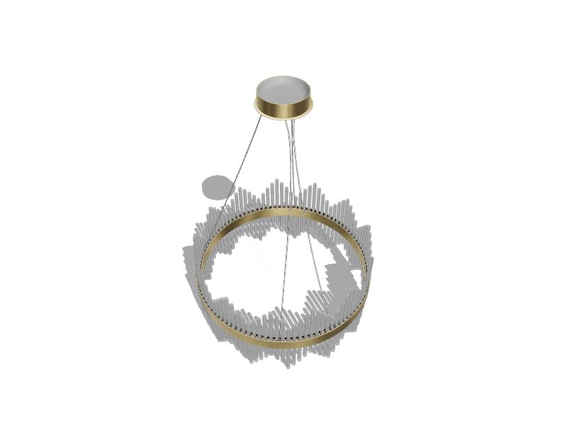 Scott Living Marion Soft Gold Modern/Contemporary Chandelier Scott Living Marion Soft Gold Modern/Contemporary Chandelier