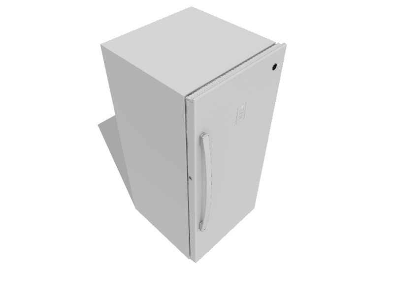GE 28inch 14.1 Cu. Ft. Upright Freezer with Digital Control - White