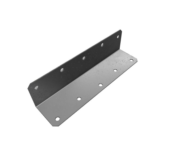Simpson StrongTie 2in x 2in x 8in 12Gauge Galvanized Steel Angle