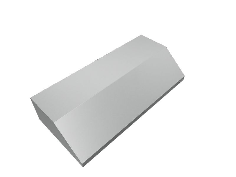 NXR 48in Ducted Stainless Steel Range Hood with Charcoal