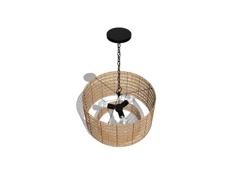 allen roth adara pendant light