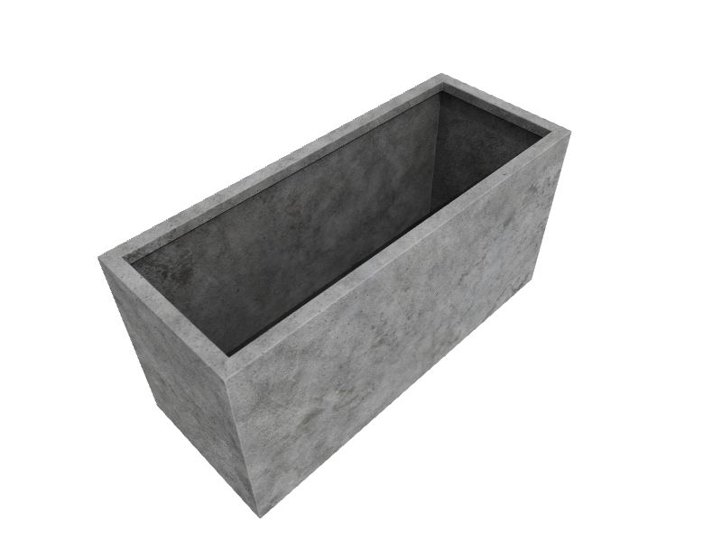 Vasesource Rectangle 23.5in W x 29.5in H Gray Indoor