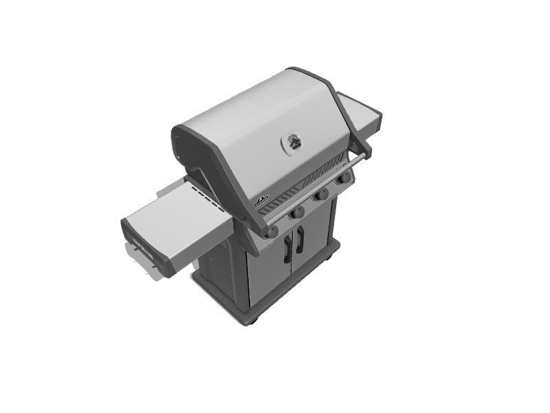 NAPOLEON Rogue XT Stainless Steel 4Burner Natural Gas Grill with