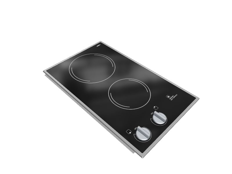 Summit® 12 Brushed Stainless Steel Frame Electric Cooktop, Fred's  Appliance