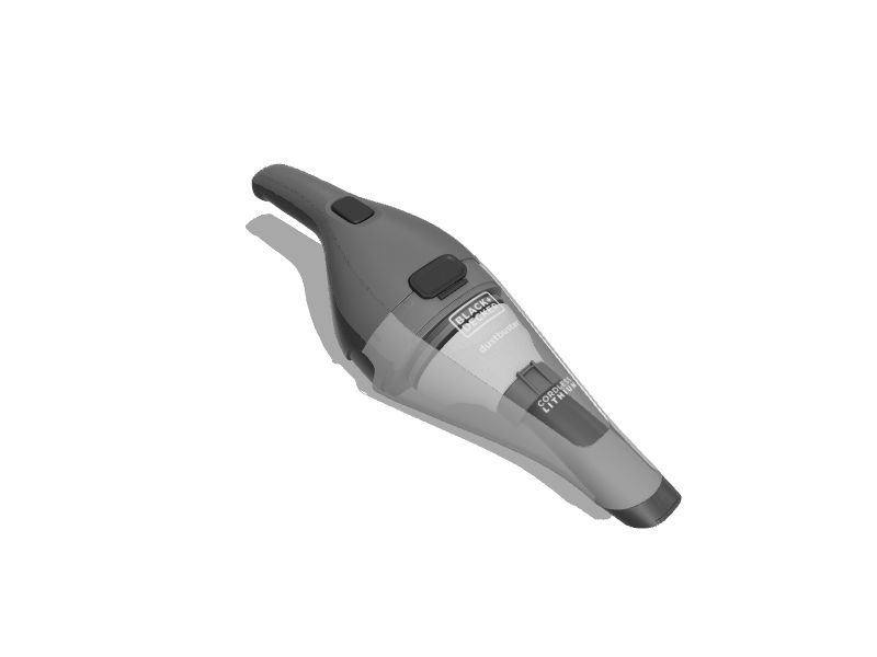 BLACK+DECKER Dustbuster Handheld Vacuum, Cordless, Dark Grey (HNVC220BCZ01)