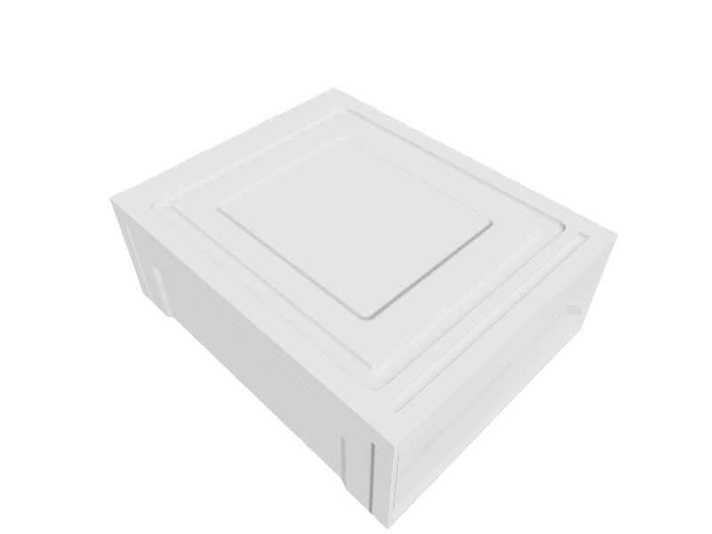 IRIS USA 7 Qt. Plastic Stackable Storage Drawers, Small, 4 Pack, White