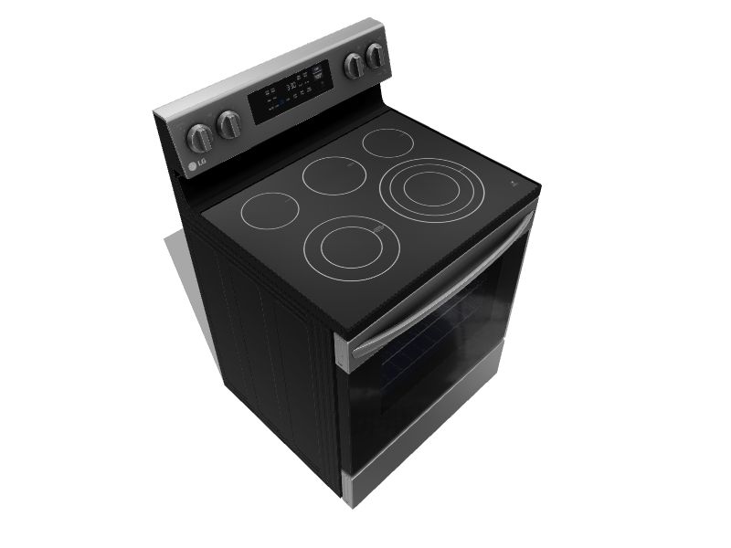 LG 30 PrintProof™ Stainless Steel Slide-In Electric Range, Yale Appliance