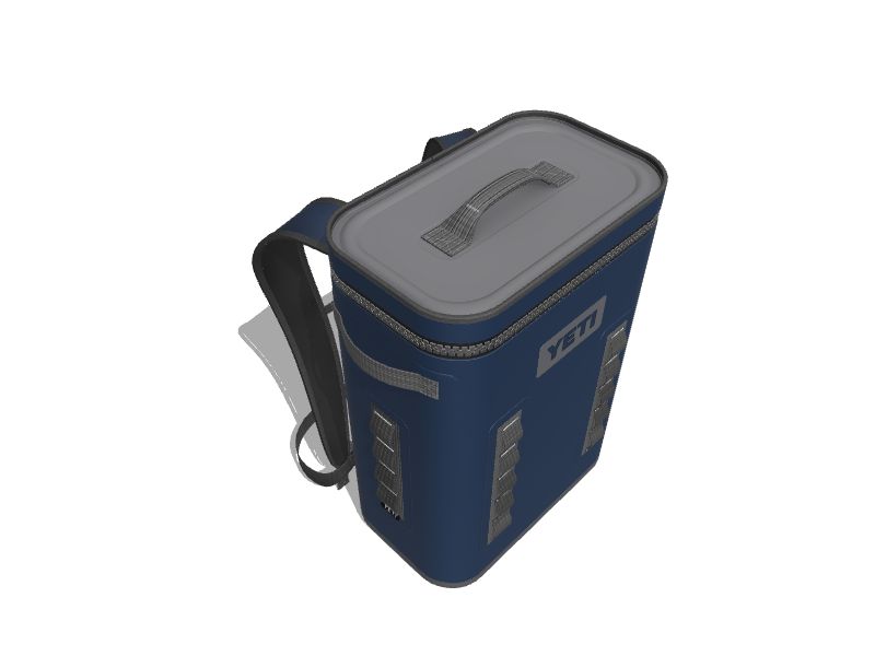 YETI Hopper Backflip 24 Insulated Backpack Cooler, Navy at