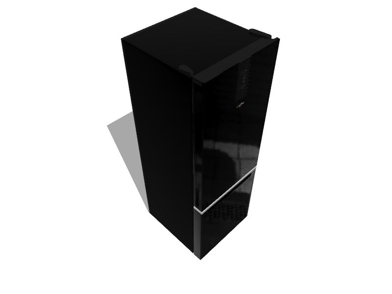 Whirlpool 12.9cu ft Counterdepth BottomFreezer Refrigerator (Black