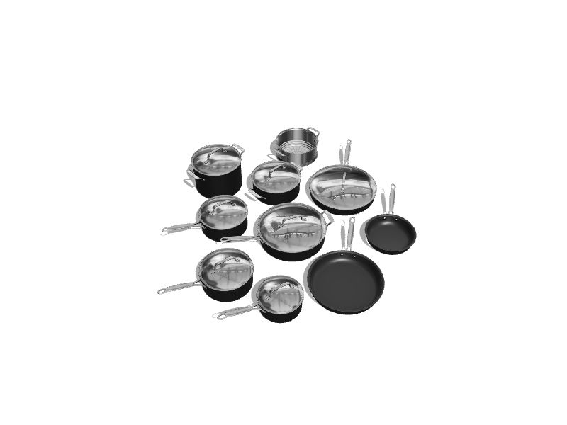 Cuisinart 66-17N Chef's Classic Non-Stick Hard Anodized 17 Piece