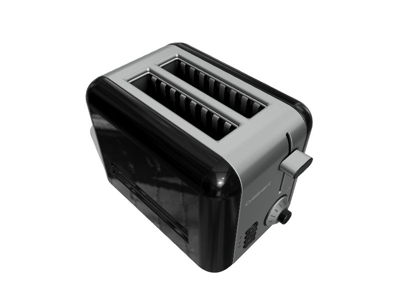 Cuisinart Compact CPT-122 2-Slice Toaster - Black