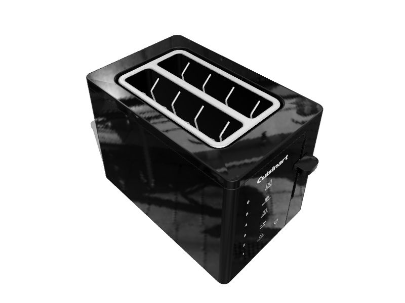 Cuisinart 2-Slice Black 1800-Watt Toaster in the Toasters department at