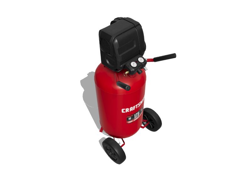 CRAFTSMAN 33-Gallons Portable 175 Psi Vertical Air Compressor in