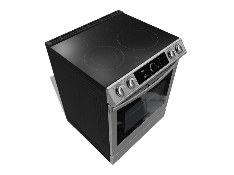 NE63A8711QNSamsung Bespoke Smart Slide-in Electric Range 6.3 cu. ft. with  Smart Dial & Air Fry in Navy Steel NAVY STEEL - Snow Brothers Appliance