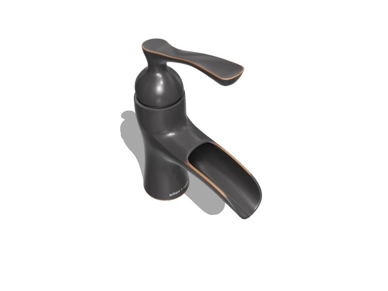 allen + roth Sumter OilRubbed Bronze 4in centerset 1Handle