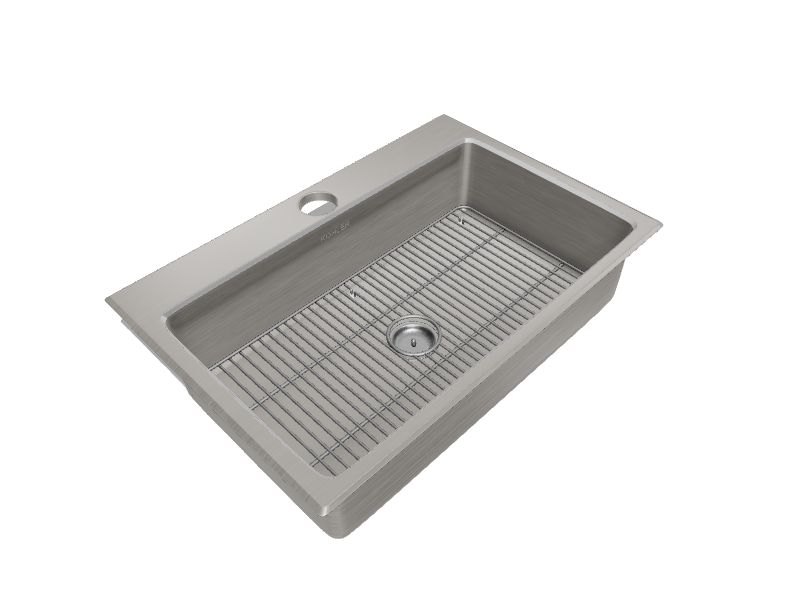 Kohler Prologue Dual Mount 33 In X 22 In Stainless Steel Single Bowl 1