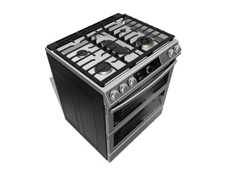 Samsung 30-inch Slide-in Gas Range with Wi-Fi Connectivity NX60T8751SS
