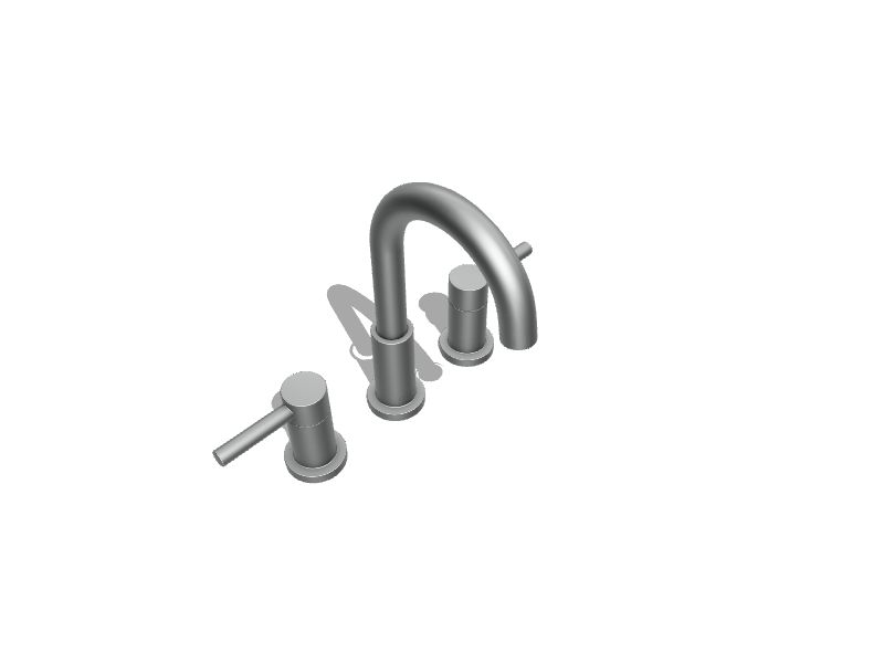 allen + roth Harlow Brushed Nickel Pvd Widespread 2-handle WaterSense  Bathroom Sink Faucet with Drain (6.11-in) in the Bathroom Sink Faucets  department at