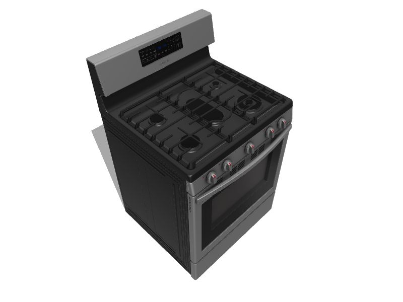 5.8 cu. ft. Freestanding Gas Range with Air Fry and Convection in Stainless  Steel Ranges - NX58T7511SS/AA