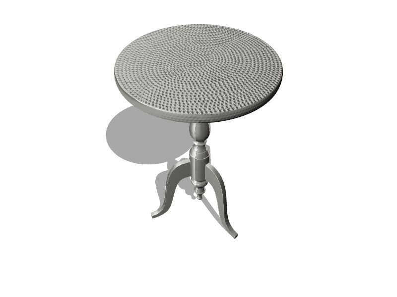 Three-dimensional representation of the product