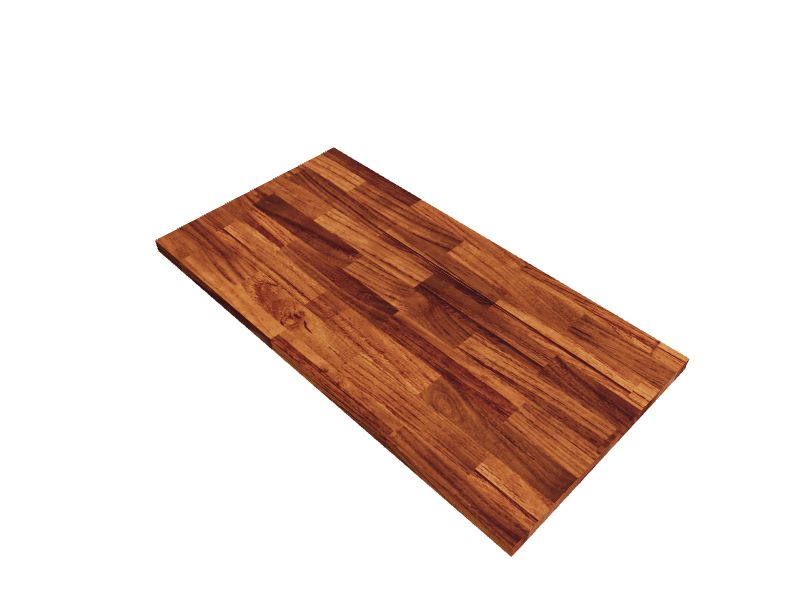 Sparrow Peak Acacia Spice Stained 48 In X 25 In X 15 In Spice Stained Straight Butcher Block 