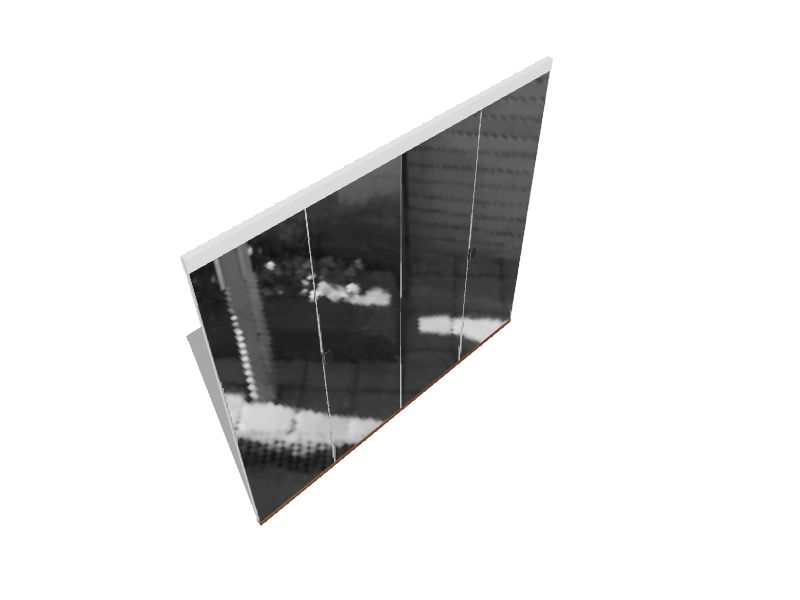 Custom Door & Mirror CDM 60in x 80in Mirrored Glass Prefinished