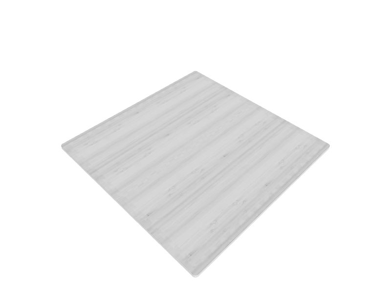 Fleming Supply 24-in W x 24-in L x 0.5-in T Interlocking Foam Gym Floor Tile (16-sq ft) (4-Pack)