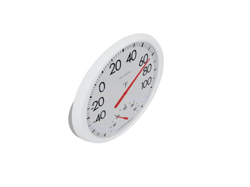 AcuRite Analog Wired Outdoor Multiple Colors Thermometer