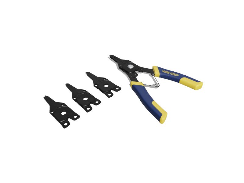 IRWIN VISE-GRIP 6-in Electrical Snap Ring Pliers with Wire Cutter