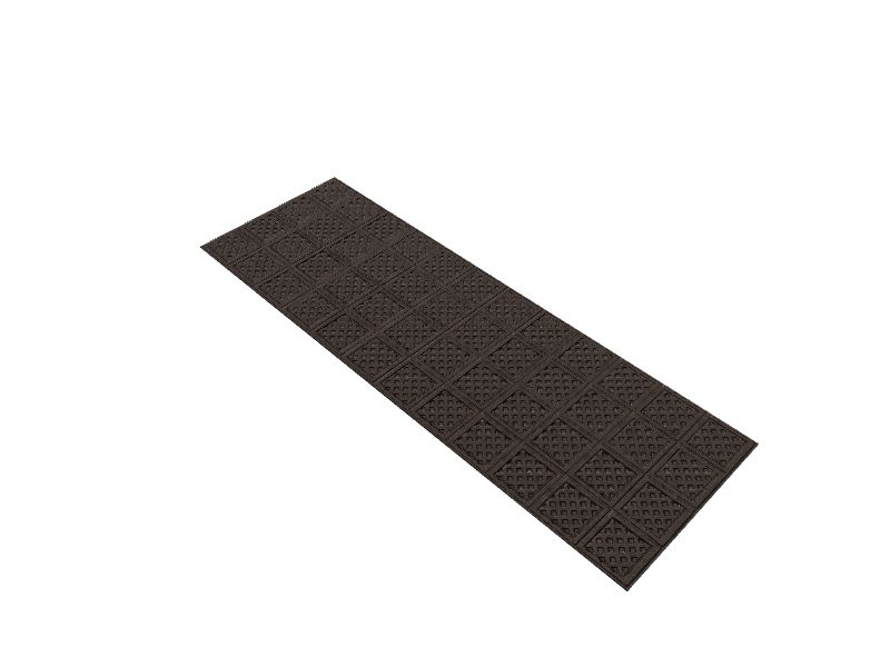 Apache Mills 4 X 6' Indoor/outdoor Floor Mat Black Apache Mission