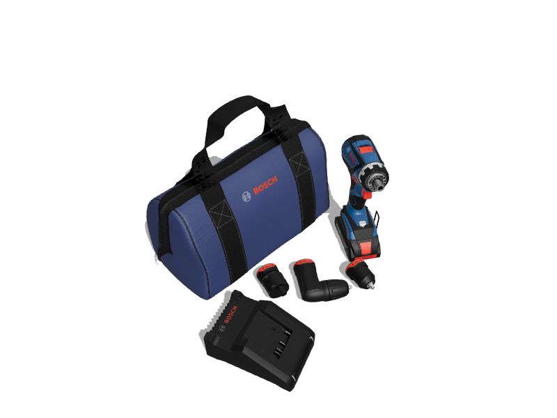 Bosch 18-volt 1/2-in Keyless Brushless Right Angle Cordless Drill  (1-Battery Included, Charger Included and Soft Bag included)