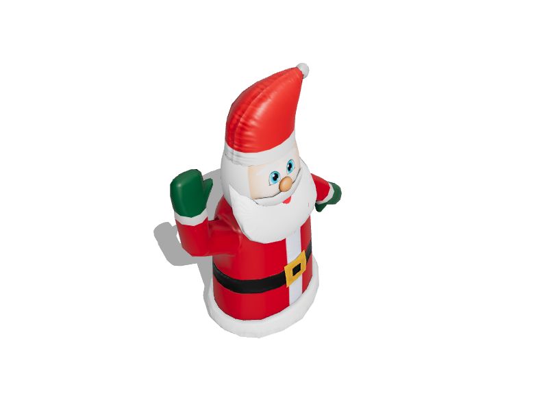 Inflatable Christmas Car Buddy - Snowman, Santa Claus, or The Grinch