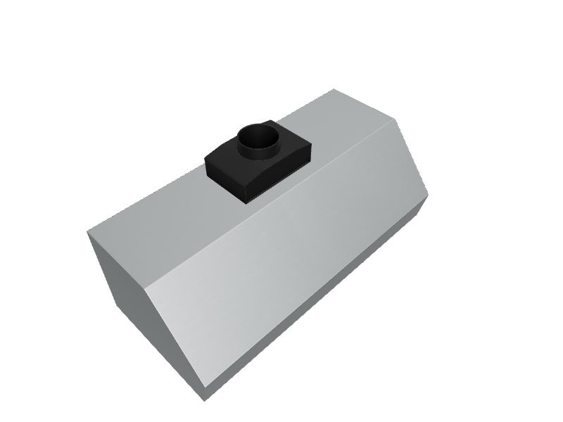 Thor Kitchen 48in Convertible Stainless Steel WallMounted Range Hood in the WallMounted Range