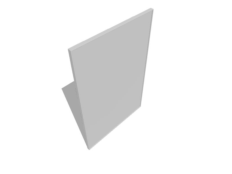 Three-dimensional representation of the product